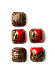 CM 4103 SOFT SQUARE 9gr PRALINE CHOCOLATE MOULD