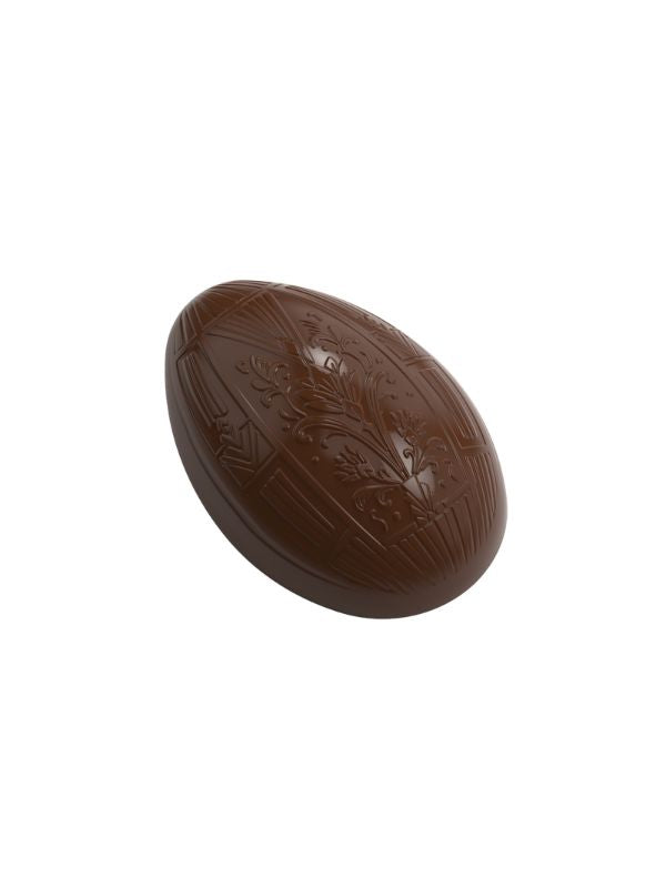 CM 4318 PATTERNED BIG EGG CHOCOLATE MOULD