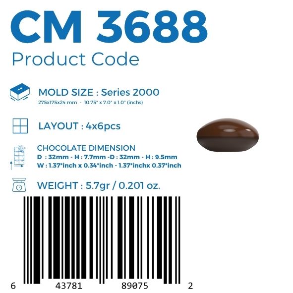 CM 3688 STAMPO DOPPIO CERCHIO