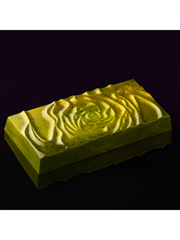 ECM 11045 ROSE 172,5gr. TABLET CHOCOLATE MOULD