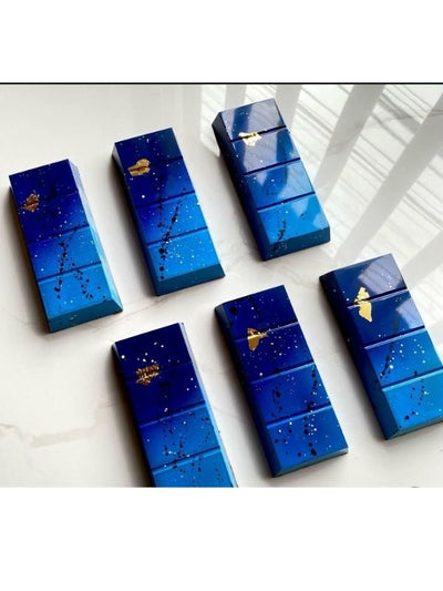 ECM 11047 RECTANGULAR 100gr. TABLET CHOCOLATE MOULD