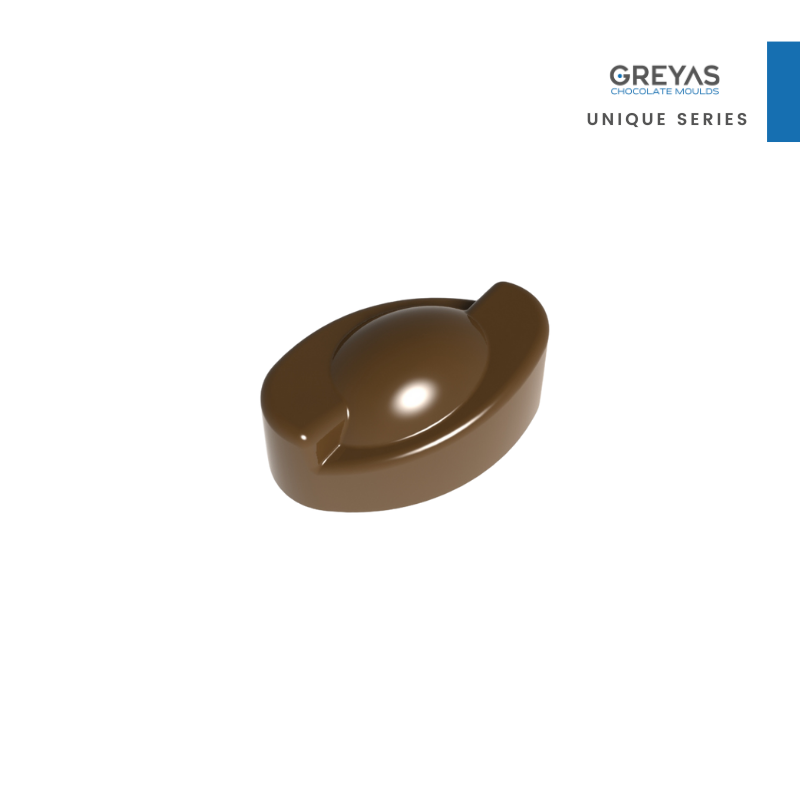 CM 1464 TWISTER PRALINE CHOCOLATE MOULD