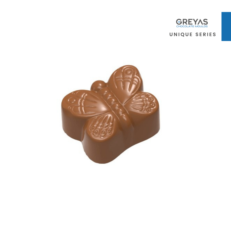 CM 1584 MOLDE DE CHOCOLATE PRALINÊ BORBOLETA