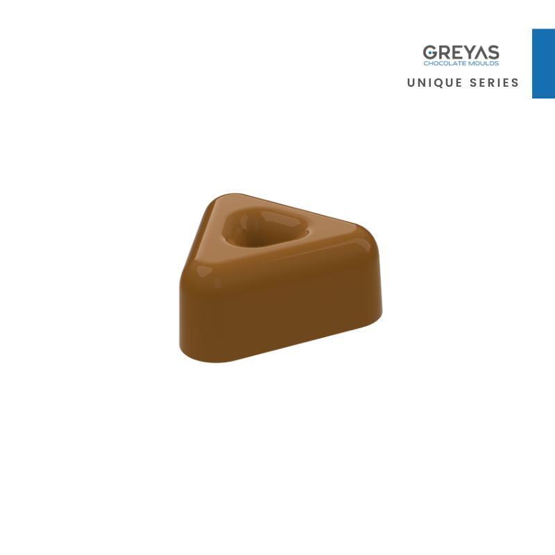 CM 3165 TRIANGLE HOLE PRALINE SCHOKOLADENFORM