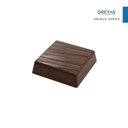 CM 3486 SQUARE BRUSH CHOCOLATE MOULD
