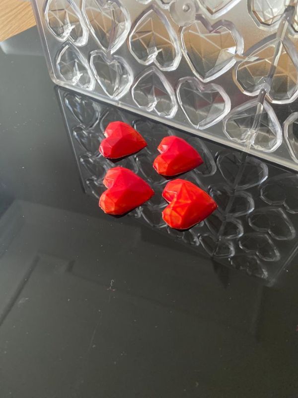 CM 3826 DIAMOND KALP PRALİN ÇİKOLATA KALIBI