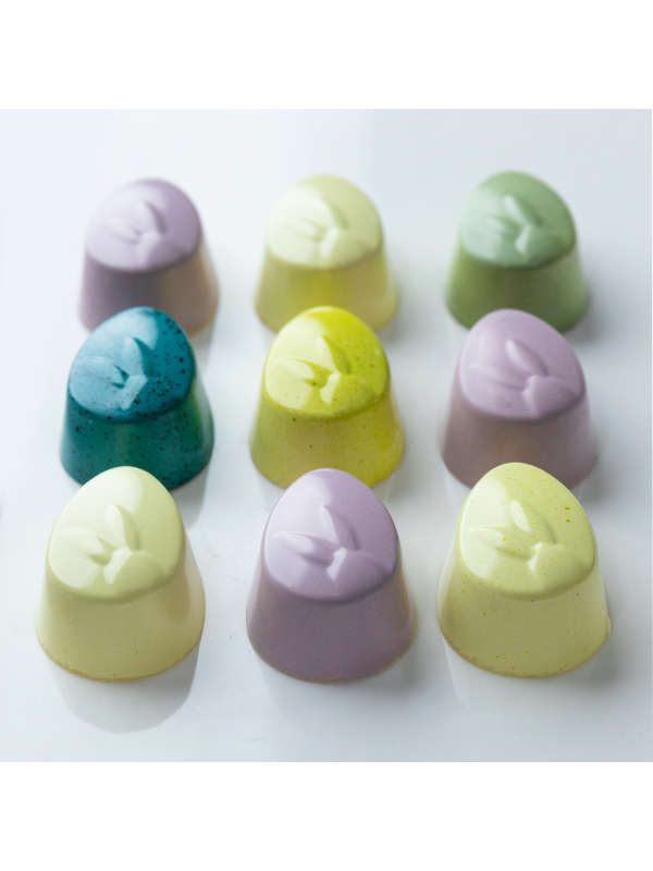 CM 3860 MOULE À CHOCOLAT ŒUF LAPIN 