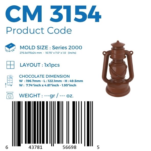 CM-3154 DOPPELT FORM SCHOKOLADENFORM