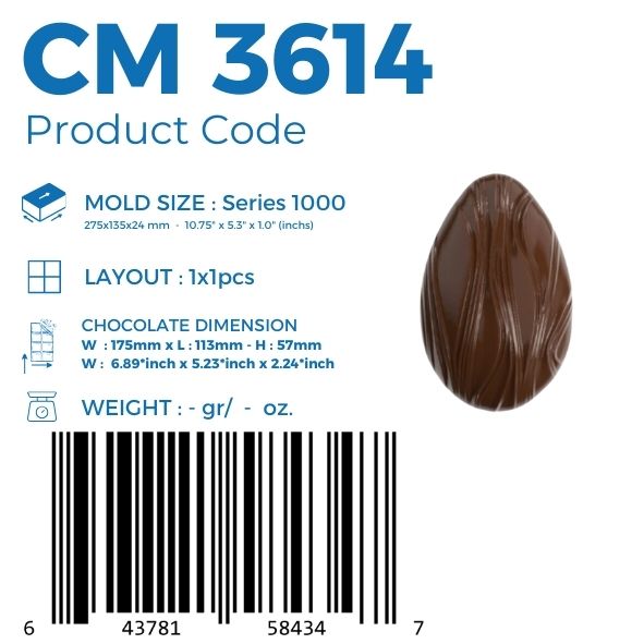 CM 3614 YUMARTA ÇİKOLATA KALIBI