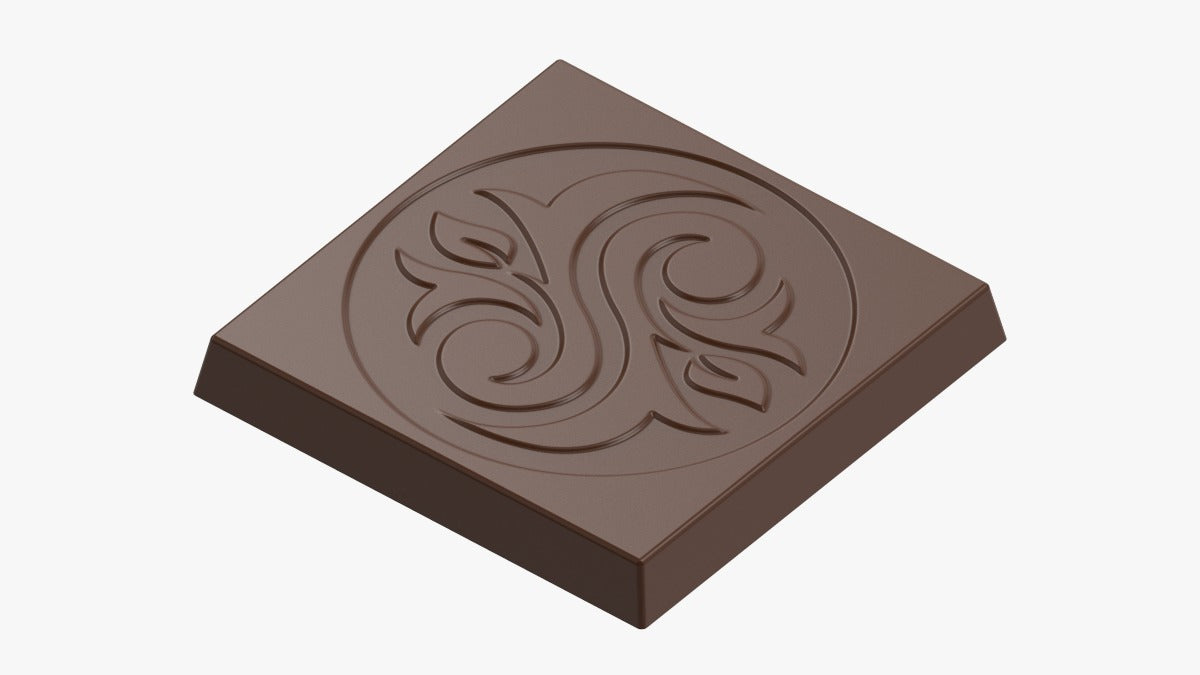 polycarbonate tablet chocolate mold, decorative chocolate bar mold, floral chocolate mold, ornamental chocolate mould, arabesque chocolate mold, patterned chocolate bar mold, engraved chocolate tablet mold, embossed chocolate mold, rectangular chocolate tablet mold, professional polycarbonate chocolate mold, artisan chocolate bar mold, chocolate casting mold, confectionery chocolate mold, luxury chocolate tablet mold, reusable chocolate mold, rigid chocolate mould, decorative tablet chocolate mold, elegant 
