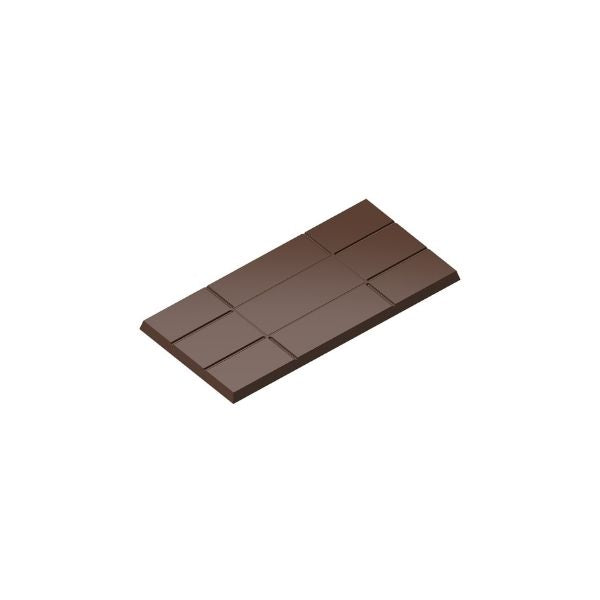 polycarbonate tablet chocolate mold, segmented chocolate bar mold, classic chocolate bar mold, rectangular chocolate mould, break apart chocolate bar mold, geometric chocolate mold, plain chocolate tablet mold, professional polycarbonate chocolate mold, solid chocolate bar mold, chocolate casting mold, confectionery chocolate mold, artisan chocolate bar mold, reusable chocolate mold, rigid chocolate mould, modern chocolate tablet mold, chocolate slab mold