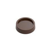 polycarbonate round chocolate mold, circular chocolate mold, disc chocolate mould, round praline chocolate mold, flat round chocolate mold, coin chocolate mold, medallion chocolate mold, simple chocolate mold, plain chocolate mold, professional polycarbonate chocolate mold, chocolate casting mold, confectionery chocolate mold, artisan chocolate mold, reusable chocolate mold, rigid chocolate mould, round bonbon mold