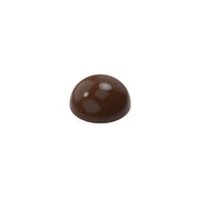 polycarbonate dome chocolate mold, hemisphere chocolate mold, half sphere chocolate mould, round dome praline mold, dome bonbon mold, smooth chocolate mold, glossy chocolate mold, 3D chocolate dome mold, professional polycarbonate chocolate mold, filled chocolate mold, praline chocolate mold, bonbon chocolate mould, artisan chocolate mold, confectionery chocolate mold, chocolate casting mold, reusable chocolate mold, rigid chocolate mould, modern praline mold