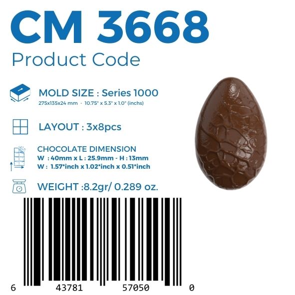 Cracked Egg Chocolate Mold, Textured Egg Chocolate Mold, Chocolate Egg Mold, Easter Egg Chocolate Mold, Dinosaur Egg Chocolate Mold, Dragon Egg Chocolate Mold, Cracked Shell Chocolate Mold, Egg Shaped Chocolate Mold, Decorative Egg Chocolate Mold, Embossed Egg Chocolate Mold, Patterned Chocolate Egg Mold, 3D Chocolate Egg Mold, Easter Chocolate Mold, Novelty Chocolate Mold, Chocolate Figurine Mold, Chocolate Candy Mold, Chocolate Praline Mold, Professional Chocolate Mold, Polycarbonate Chocolate Mold, Choco