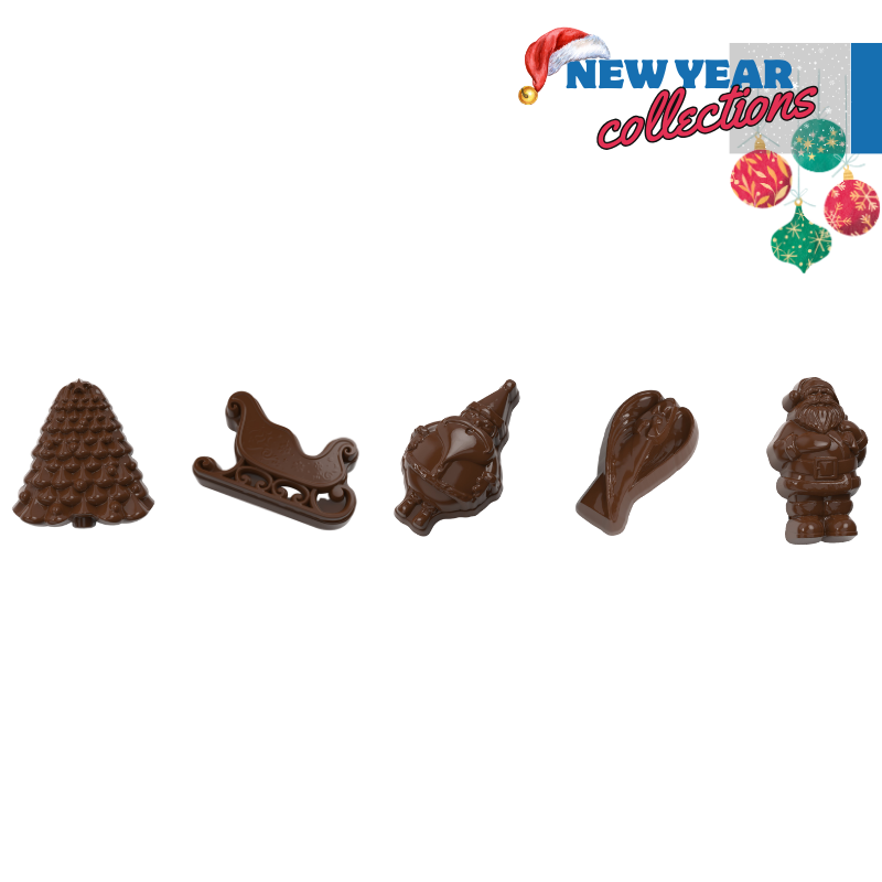 Christmas Chocolate Mold, Assorted Christmas Chocolate Mold, Christmas Tree Chocolate Mold, Santa Claus Chocolate Mold, Christmas Sleigh Chocolate Mold, Holiday Chocolate Mold, Festive Chocolate Mold, Christmas Figurine Chocolate Mold, Christmas Candy Mold, Christmas Praline Mold, Seasonal Chocolate Mold, Winter Chocolate Mold, Santa Chocolate Mold, Christmas Theme Chocolate Mold, Holiday Figurine Chocolate Mold, Decorative Chocolate Mold, Novelty Chocolate Mold, Chocolate Figurine Mold, Chocolate Sculpture