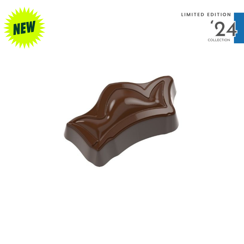 polycarbonate crown chocolate mold, crown shaped chocolate mould, royal chocolate mold, 3D crown chocolate mold, crown praline mold, crown bonbon mold, 6.7g chocolate mold, royal themed chocolate mold, king crown chocolate mold, princess crown chocolate mold, decorative chocolate mold, embossed crown chocolate mold, professional polycarbonate chocolate mold, artisan chocolate mold, confectionery chocolate mold, chocolate casting mold, reusable chocolate mold, rigid chocolate mould
