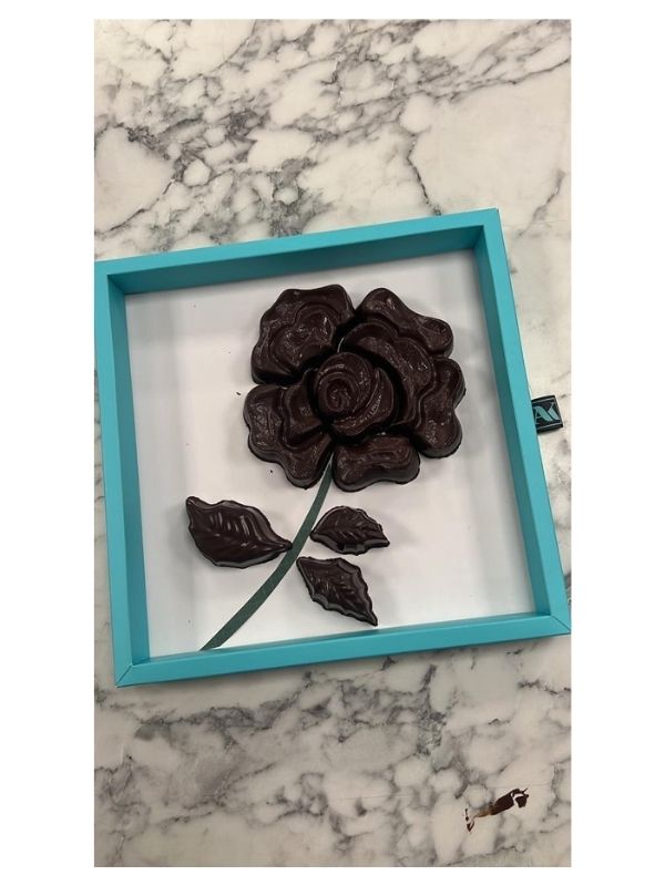 polycarbonate rose chocolate mold, rose praline chocolate mold, rose chocolate mould, rose petal chocolate mold, flower petal chocolate mould, floral praline mold, 3D rose chocolate mold, botanical chocolate mold, decorative bonbon mold, flower chocolate mold, artisan praline mold, filled chocolate mold, professional polycarbonate chocolate mold, confectionery chocolate mold, chocolate casting mold, reusable chocolate mold, rigid chocolate mould, floral bonbon mold