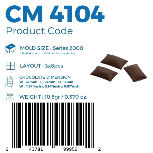 polycarbonate cacao bag chocolate mold, cocoa bag chocolate mould, cacao sack chocolate mold, cocoa sack praline mold, textured chocolate mold, fabric texture chocolate mould, cacao themed chocolate mold, cocoa bean bag chocolate mold, filled praline chocolate mold, pillow shape chocolate mold, artisan chocolate mold, professional polycarbonate chocolate mold, confectionery chocolate mold, chocolate casting mold, filled chocolate mold, reusable chocolate mold, rigid chocolate mould, specialty praline mold