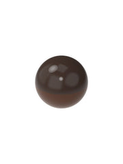 polycarbonate sphere chocolate mold, round chocolate mold, ball chocolate mould, 3D sphere chocolate mold, spherical chocolate mold, smooth chocolate mold, globe chocolate mold, round praline chocolate mold, bonbon chocolate mold, filled chocolate mold, professional polycarbonate chocolate mold, artisan chocolate mold, confectionery chocolate mold, chocolate casting mold, reusable chocolate mold, rigid chocolate mould