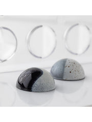 Two Tone Chocolate Decoration Template, Easy Paint Chocolate Mold Template, Curved Color Bonbon Template, Chocolate Bonbon Painting Template, Dual Color Chocolate Decoration, Half Coated Bonbon Template, Curved Chocolate Decoration Template, Chocolate Mold Decorating Template, Chocolate Decoration Stencil, Round Bonbon Decoration Template, Chocolate Praline Decoration Template, Chocolate Painting Guide, Chocolate Mold Color Template, Professional Chocolate Decorating Template, Bonbon Coloring Template, Choc