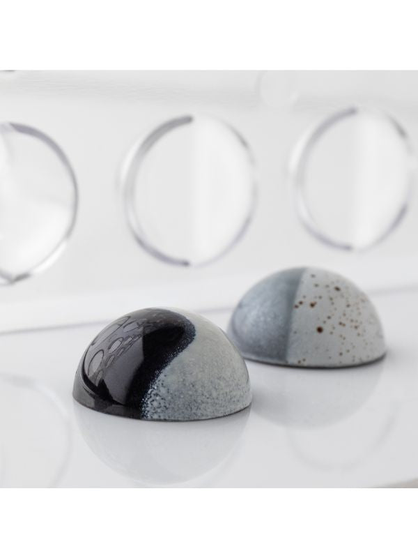 Two Tone Chocolate Decoration Template, Easy Paint Chocolate Mold Template, Curved Color Bonbon Template, Chocolate Bonbon Painting Template, Dual Color Chocolate Decoration, Half Coated Bonbon Template, Curved Chocolate Decoration Template, Chocolate Mold Decorating Template, Chocolate Decoration Stencil, Round Bonbon Decoration Template, Chocolate Praline Decoration Template, Chocolate Painting Guide, Chocolate Mold Color Template, Professional Chocolate Decorating Template, Bonbon Coloring Template, Choc