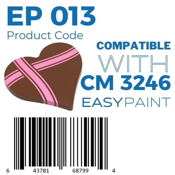 chocolate mold painting tool, cocoa butter painting tool, heart chocolate decorating tool, chocolate coloring tool, praline painting tool, bonbon painting tool, chocolate mold decoration tool, cocoa butter decoration stencil, heart pattern chocolate tool, cross stripe chocolate decorating tool, double stripe chocolate stencil, ribbon pattern chocolate tool, Valentine chocolate decorating tool, romantic chocolate decoration tool, professional chocolate decorating tool, bonbon coloring tool, praline decoratin