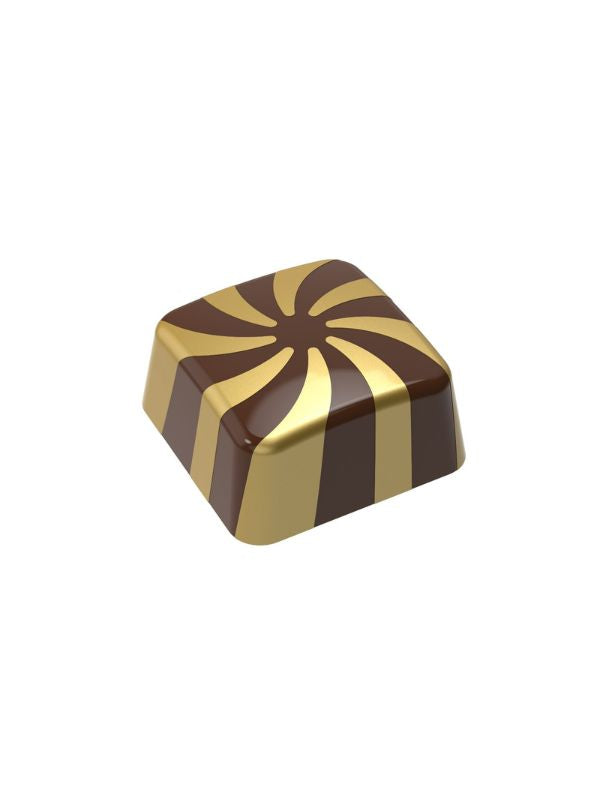 chocolate mold painting tool, cocoa butter painting tool, chocolate decorating tool, chocolate coloring tool, praline painting tool, bonbon painting tool, chocolate mold decoration tool, cocoa butter decoration stencil, heart pattern chocolate tool, romantic chocolate decorating tool, spiral stripe chocolate tool, radial stripe chocolate painting tool, Valentine chocolate decorating tool, artistic chocolate painting tool, professional chocolate decorating tool, bonbon coloring tool, praline decorating tool,