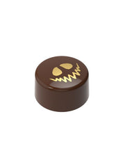 chocolate mold painting tool, cocoa butter painting tool, chocolate decorating tool, chocolate coloring tool, praline painting tool, bonbon painting tool, chocolate mold decoration tool, cocoa butter decoration stencil, Halloween chocolate decorating tool, pumpkin face chocolate tool, jack o lantern chocolate painting tool, spooky chocolate decoration tool, seasonal chocolate decorating tool, artistic chocolate painting tool, professional chocolate decorating tool, bonbon coloring tool, praline decorating t